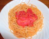 トマト味のスパゲッティ作り方9写真