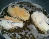 茄子のチーズはさみ揚げベーコン巻きフライ作り方4写真