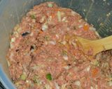 ピーマンの肉詰め　デミグラスソース煮込み作り方1写真