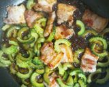 ゴーヤと豚バラ肉のピリ辛炒め作り方7写真