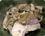 栄養満点！茶殻を加えた　竜田揚げ山椒風味作り方3写真