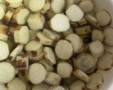 ごぼう☆カレー味で、豚肉と!作り方1写真