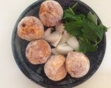 1人メシ　たこ焼きの茶碗蒸し作り方3写真