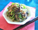 茄子とピーマンの塩昆布胡麻チーズ和え作り方7写真