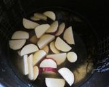 さつま芋と塩昆布の茶飯作り方4写真