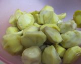 十六穀米で栗ごはん作り方1写真