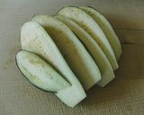 レンジで簡単☆秋なすと豚肉のはさみ蒸し作り方1写真