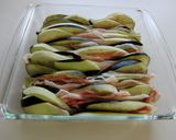 レンジで簡単☆秋なすと豚肉のはさみ蒸し作り方5写真