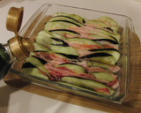 レンジで簡単☆秋なすと豚肉のはさみ蒸し作り方6写真