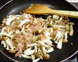 茄子とシメジのバジル風味炒め♪作り方4写真