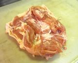 ■キムチに漬け込んだ鶏肉と茄子の炒め物■作り方1写真