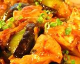 ■キムチに漬け込んだ鶏肉と茄子の炒め物■作り方8写真