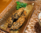 ササミのゴマ揚げ焼き作り方5写真
