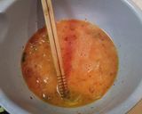 おくらとなめこのキム卵炒め作り方1写真
