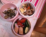 夏サラダ♡オクラとミニトマトのサラダ作り方4写真