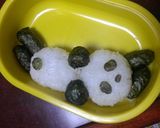 キャラ弁■パンダ弁当作り方4写真