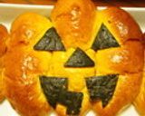ハロウィンに作ろう!!かぼちゃパン^^作り方18写真