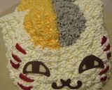 実物大？にゃんこ先生デコケーキ*誕生日に作り方23写真
