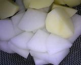 簡単！お好み野菜で　バター味噌　すいとん作り方2写真