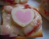 リカちゃんかまぼこの♡ピザトースト作り方6写真