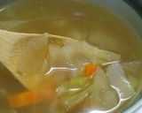 基本の野菜スープ　コンソメ作り方5写真