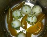 無調味料のペコロスのオレンジ煮作り方1写真