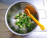 カレーのトッピングに＊茗荷オクラ＊作り方3写真