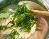 豆腐DEヨーグルト入りワンタンスープ★作り方2写真