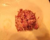 スペイン風牛そぼろ丼アイオリソースがけ作り方4写真