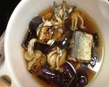 旬で旨い和食☆秋ナスとサンマの焼きびたし作り方4写真