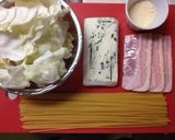 こってり☆こてこて☆クリームスパゲティ作り方1写真