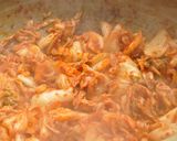 韓国料理ーぐつ流豚肉のキムチチゲ作り方1写真