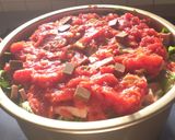 超簡単★キャベツのトマトチーズ煮込み作り方2写真