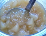 初秋の味覚『梨』で手作り和梨ジャム作り方4写真