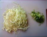 豆腐でふんわり☆お好み焼き作り方1写真