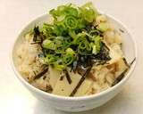 帆立缶で☆帆立と筍の炊き込みご飯作り方6写真