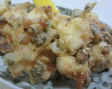 豆腐と枝豆の香ばしいかき揚げ作り方7写真