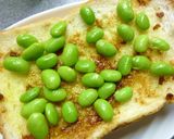 もろみ味噌と枝豆のトースト作り方3写真