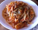 簡単パスタ☆濃厚なトマトとチーズのパスタ作り方5写真