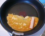 お弁当に☆卵1コでふわふわ玉子焼き★作り方2写真