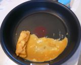 お弁当に☆卵1コでふわふわ玉子焼き★作り方3写真