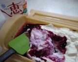 簡単☆ブルーベリーヨーグルトアイス作り方4写真