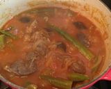 ＊スネ肉とオクラのトマトスパイス煮込み＊作り方13写真