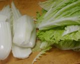 白菜とかにかまぼこの辛子マヨネーズ和え作り方1写真