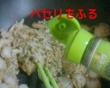 ホタテと榎茸♡ガーリックバター炒め作り方5写真