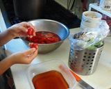 らくちん！！子供が作れるトマトサラダ作り方5写真