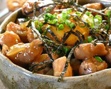 ■ころころポークの生姜焼き風あんかけ丼■作り方5写真
