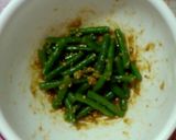 香ばしい＊いんげんのピーナッツ味噌和え作り方3写真