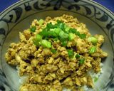 いり豆腐豚ひき丼作り方5写真