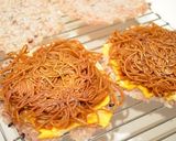 十六穀ごはんで焼きそバーガー作り方4写真